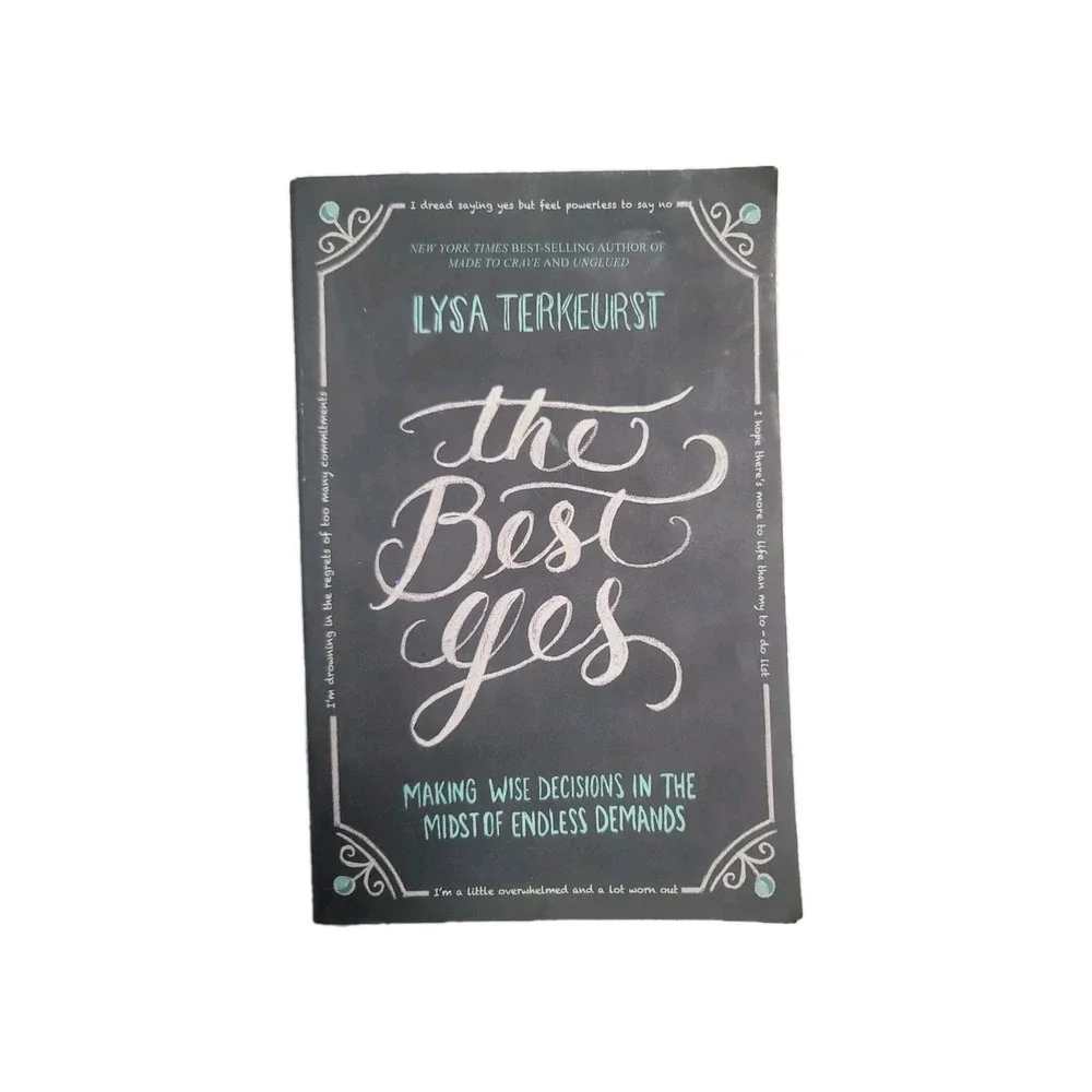 The Best Yes : Bible Study Guide by Lysa TerKeurst (2014, Trade Paperback)